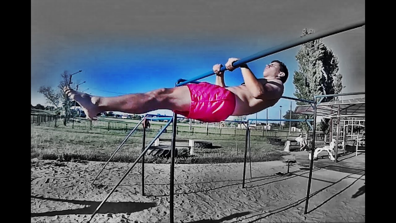 Papp Tam&aacute;s Front Lever Training