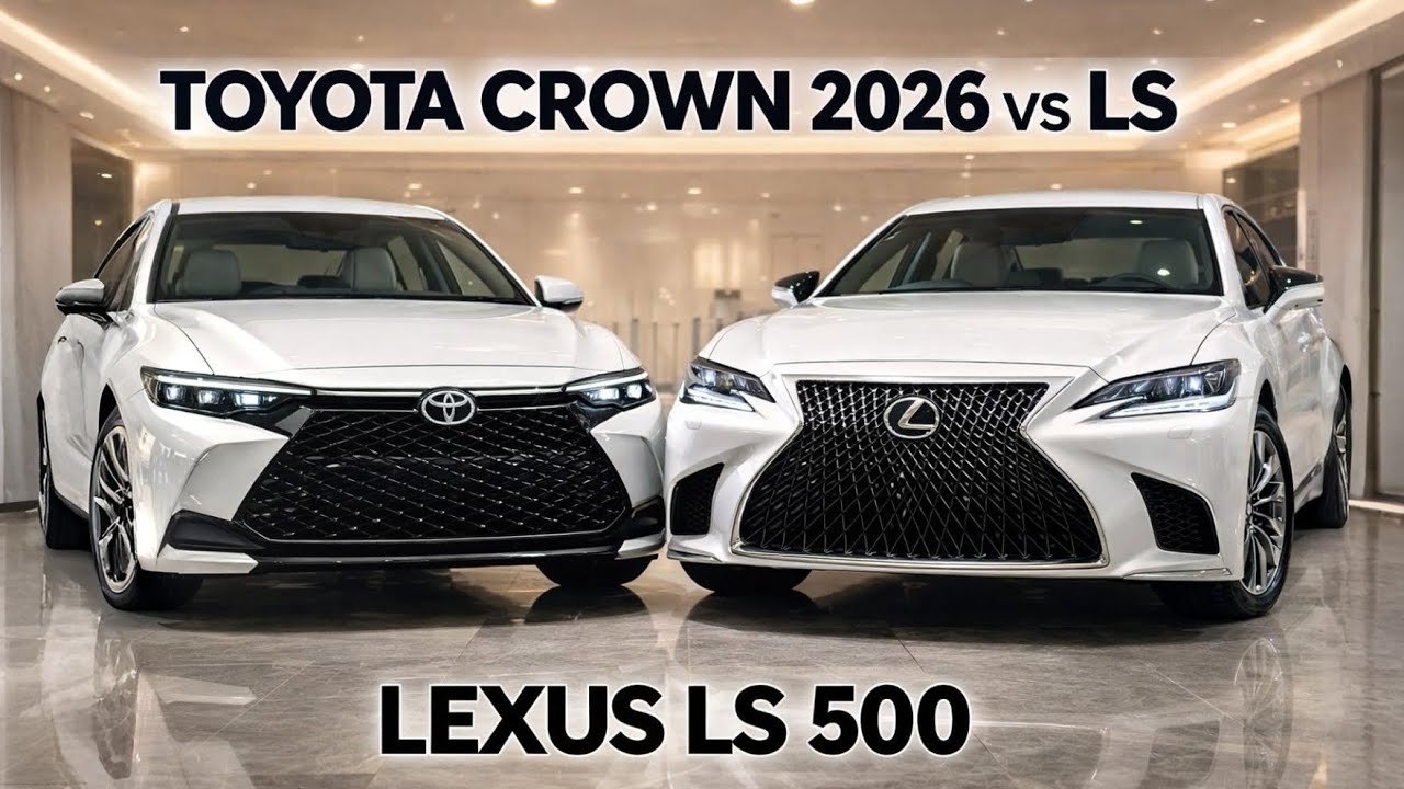 Toyota Crown 2025 vs Lexus LS 500 – The Japanese Luxury War Nobody Expected