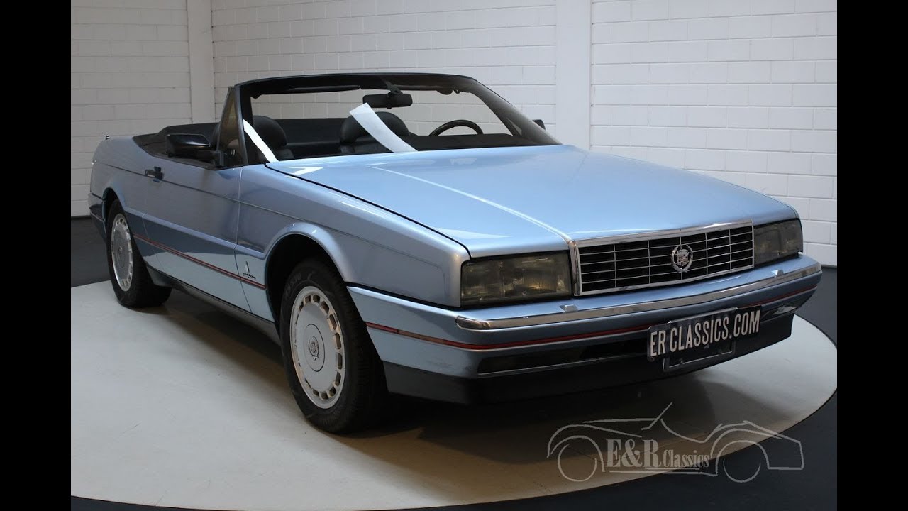 Cadillac Allanté Cabriolet 1990 4.5L V8-VIDEO- www.ERclassics.com
