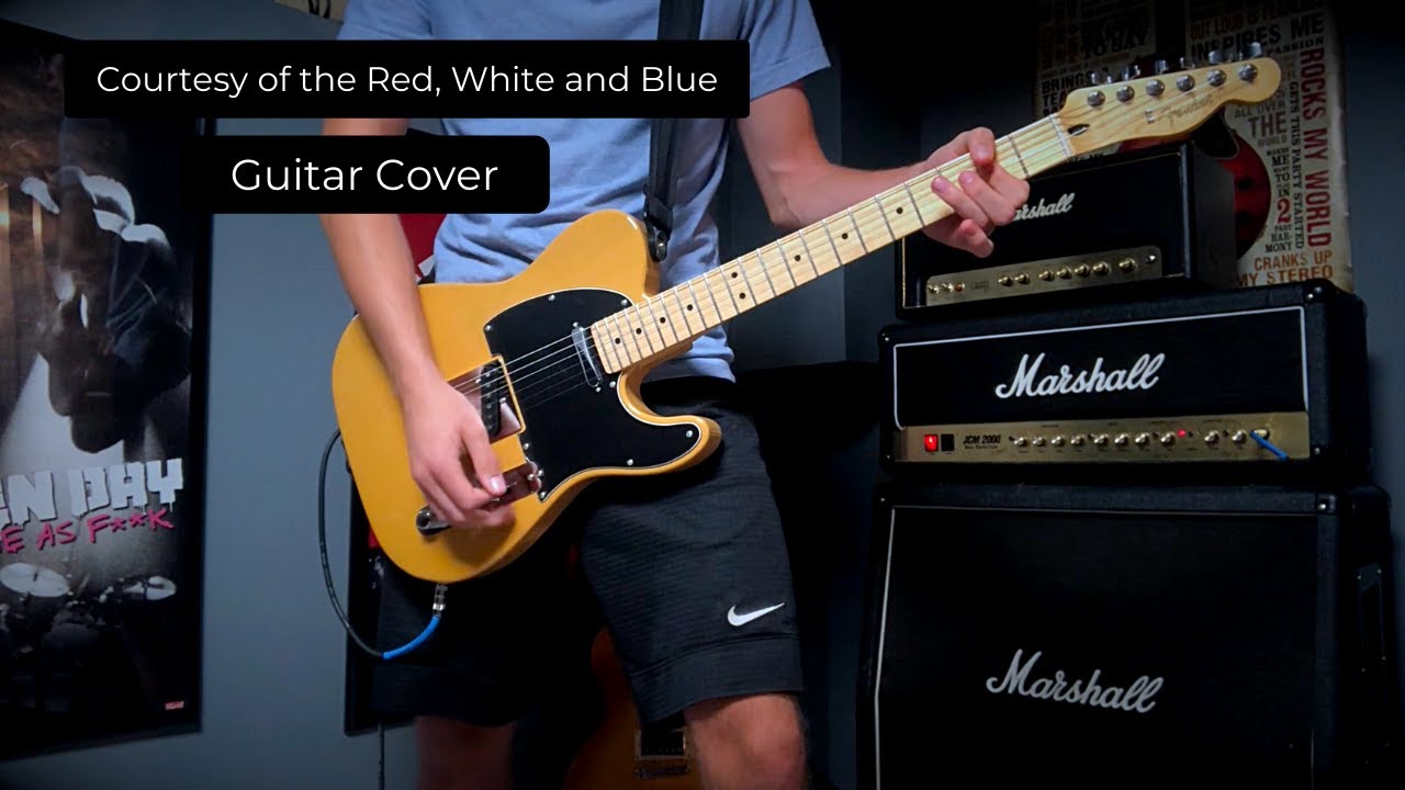Toby Keith - Courtesy of the Red, White and Blue (Guitar Cover)