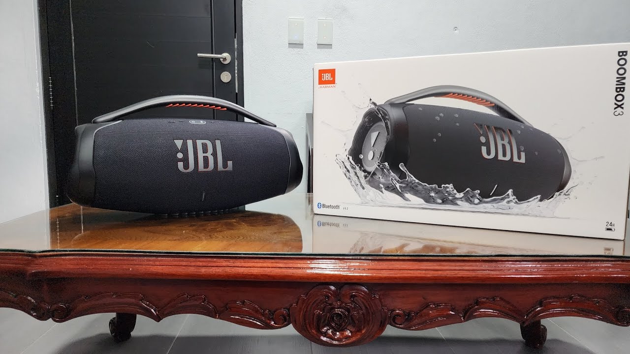 JBL BOOMBOX 3 UNBOXING