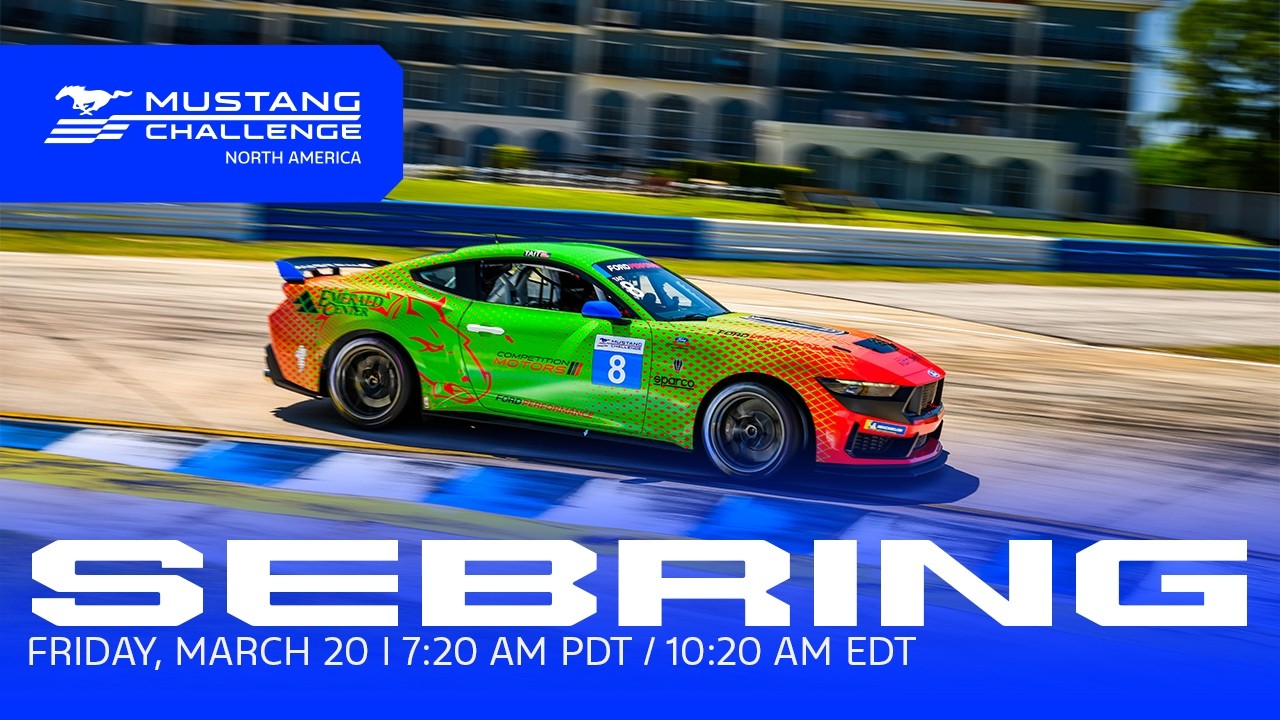 Гонка 2 | Международная гоночная трасса Себринг | Mustang Challenge | Ford Racing