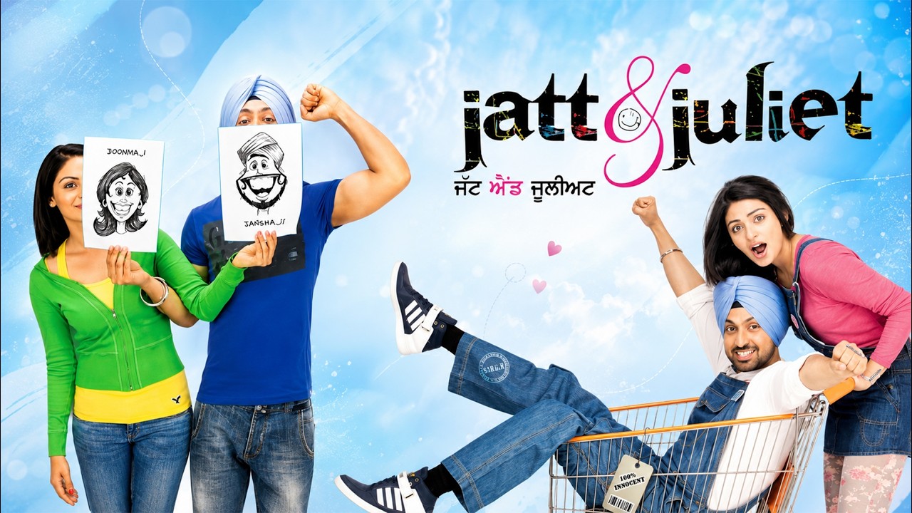 Jatt And Juliet (Full Movie) | Diljit Dosanjh | Neeru Bajwa | Jaswinder Bhalla | New Punjabi Movies