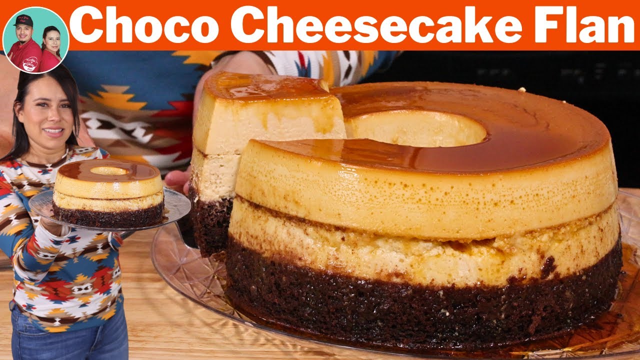 Realmente Vale la PENA hacer ESTO 🤨 Postre 3 en 1 | Choco Cheesecake Flan |