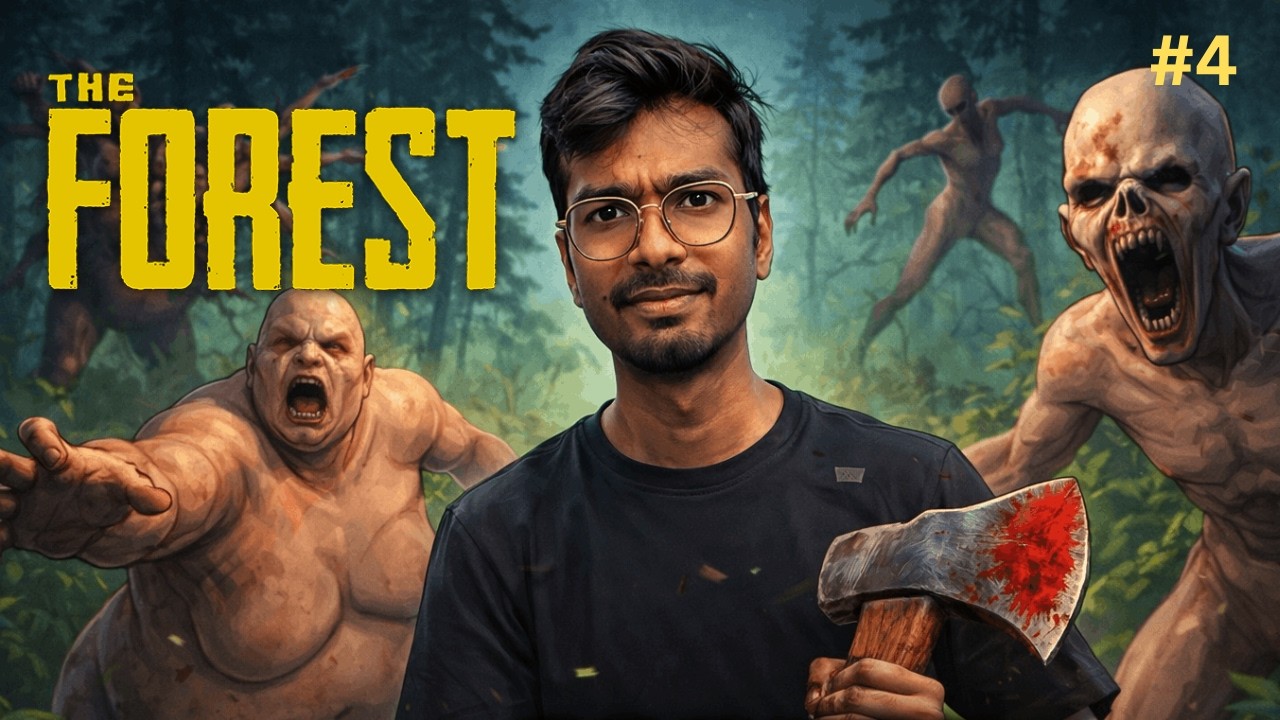 The Forest Multiplayer Survival | Day 4 | Finding Secret🌲| Live Stream 🔴 | #theforest
