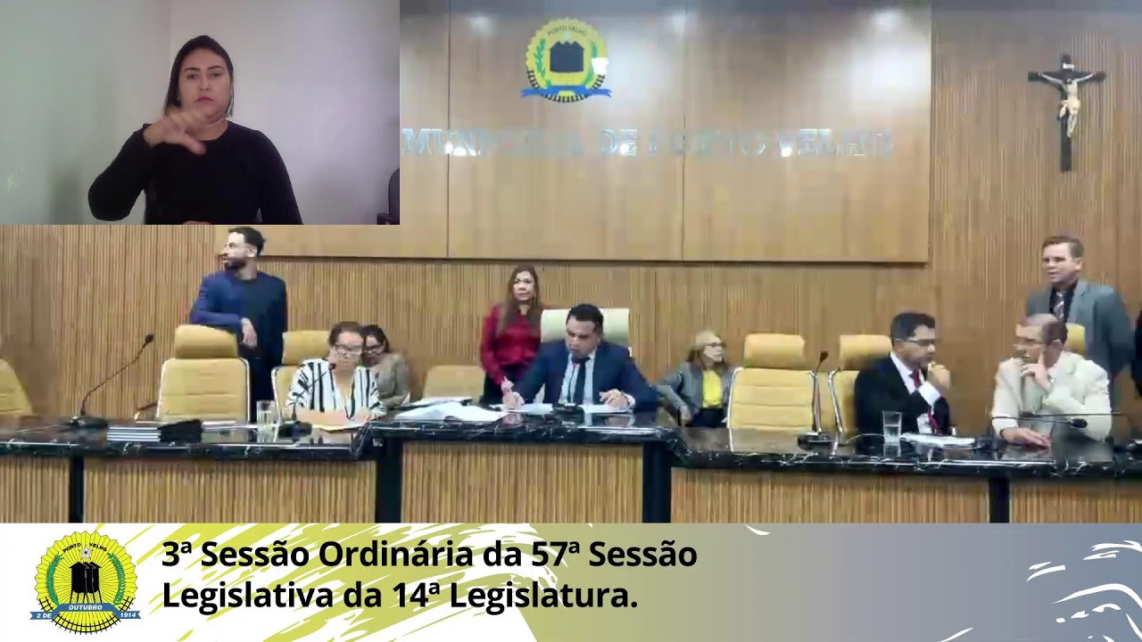 3ª Sessão Ordinária da 57ª Sessão  Legislativa da 14ª Legislatura.