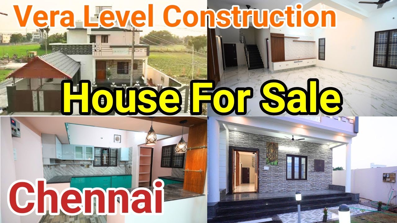 New house sale /அழகான தனி வீடு  /4BHK New Individual Villas for Sale | Veedu sale in chennai 