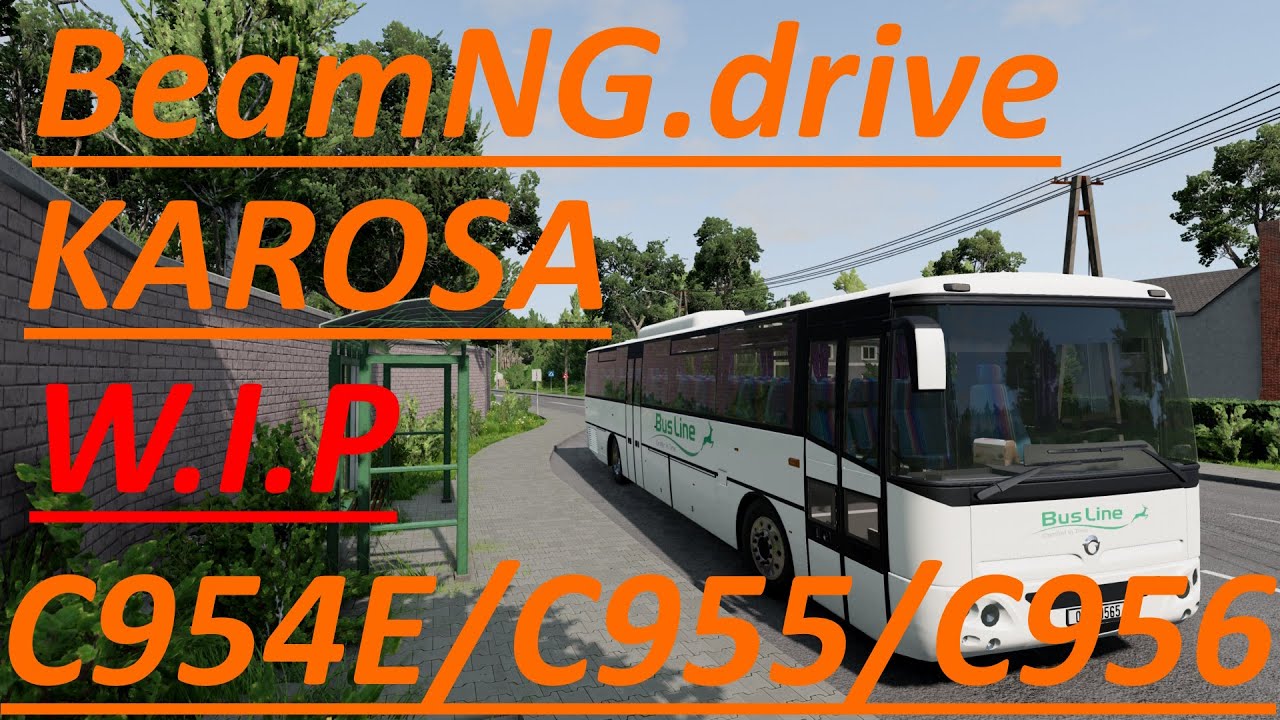 BeamNG.drive Karosa C954E/C955/C956