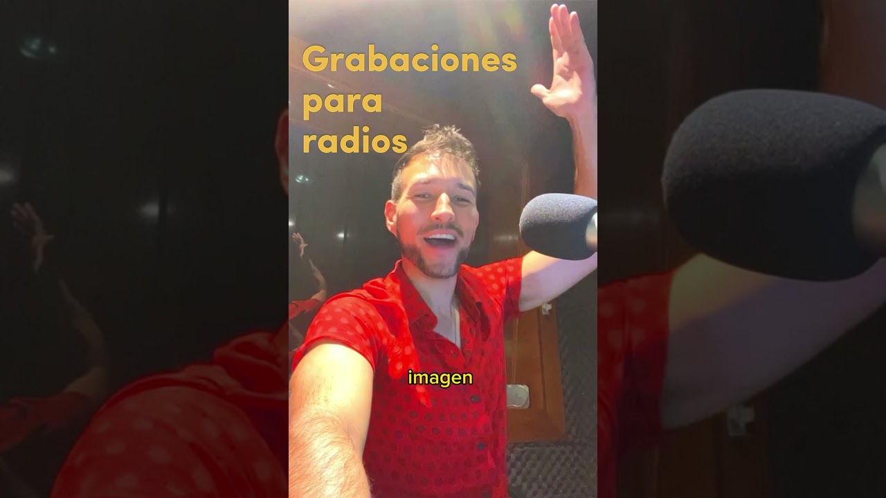 Grabaciones para programas de radio
