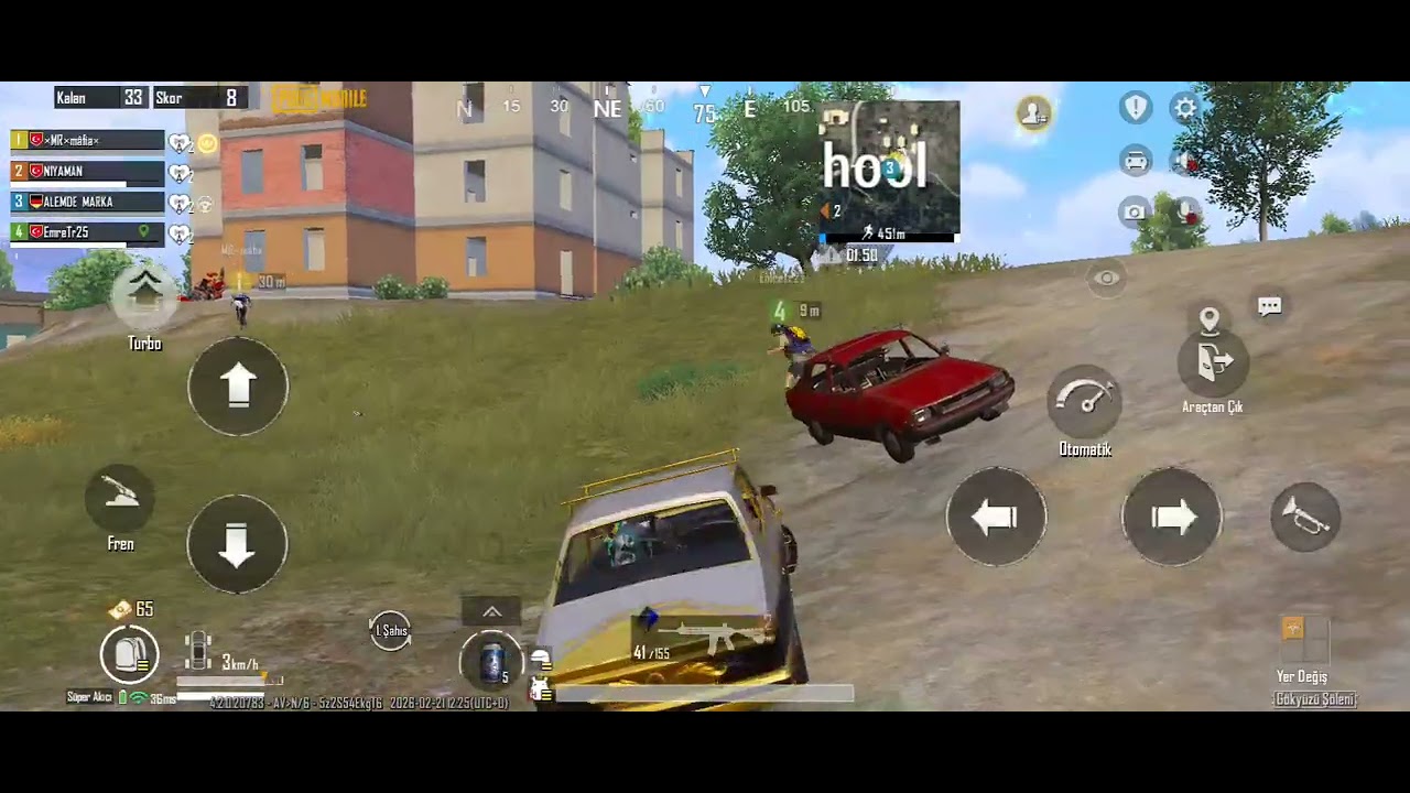 Bizim ekibin ellerine salık PUBG- MOBILE