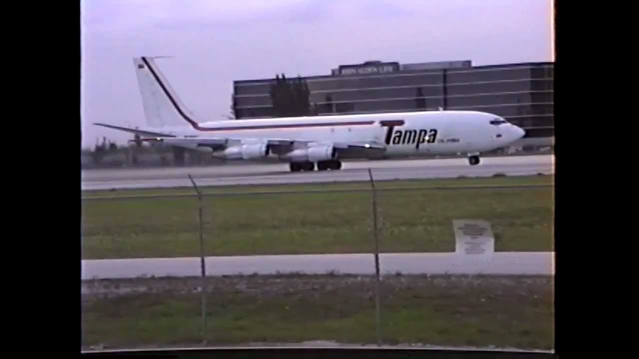 Boeing 707's In Action at MIA