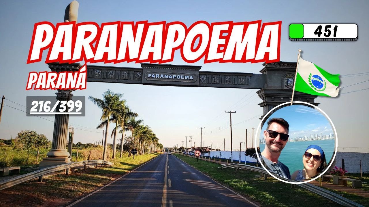 451🔴 PARANAPOEMA PR Como é a cidade de Paranapoema no Paraná?