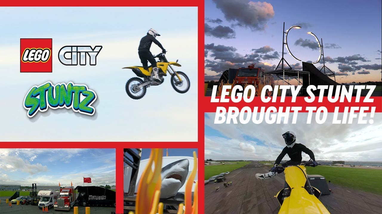 LEGO City Stuntz in real life!