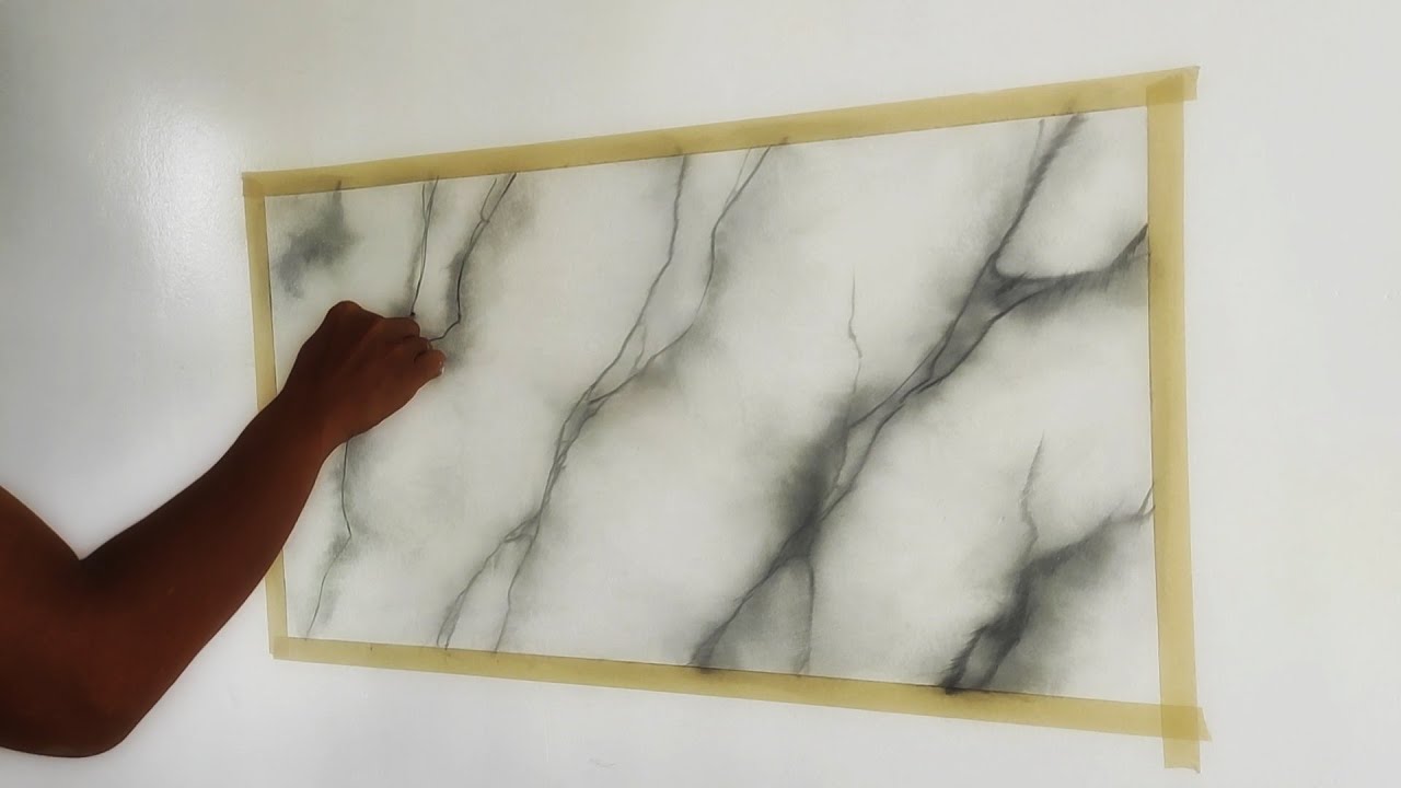 How to make gray marble sample Paano gumawa ng marble
