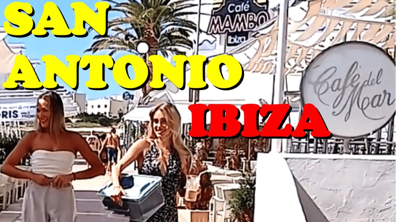 SAN ANTONIO IBIZA Walking Tour 🇪🇸 😎 How beautiful is this place?