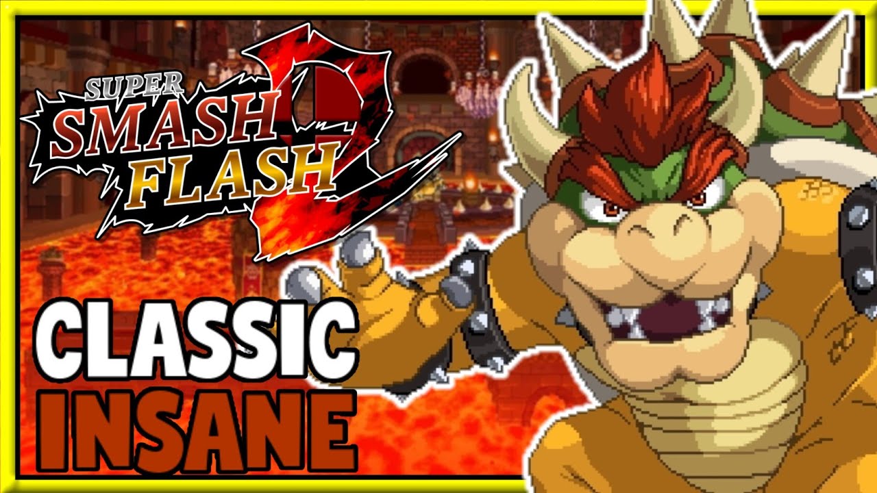 Super Smash Flash 2 | Классический режим: Боузер (Безумная сложность)