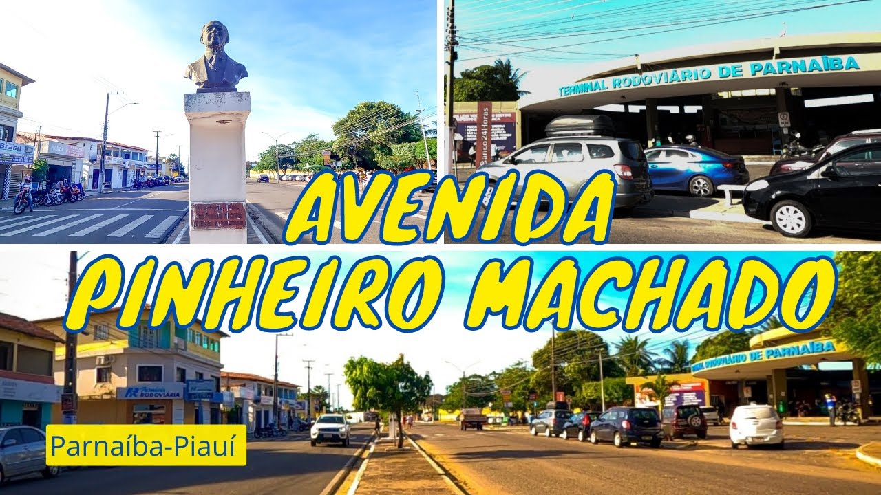 Conheça a Avenida Pinheiro Machado (BR343) em Parnaíba Piauí