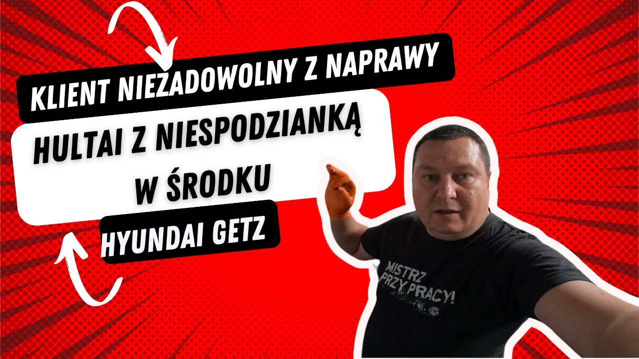 Klient niezadowolony z usługi Hyundai getz z niespodzianką w środku