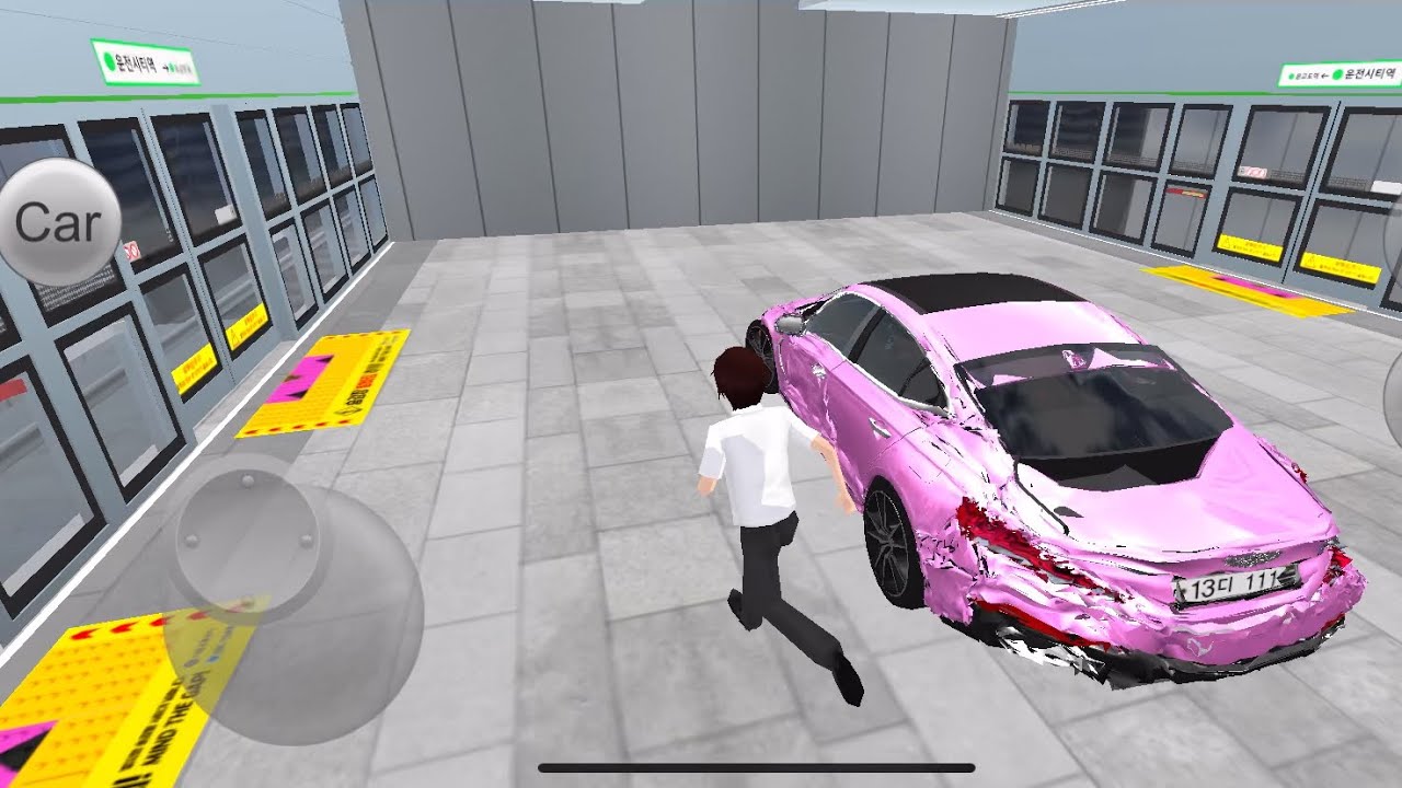 Crashed Pink Mercedes G63 Stuck in Metro Station 😱 | 3D Driving Class Gameplay 