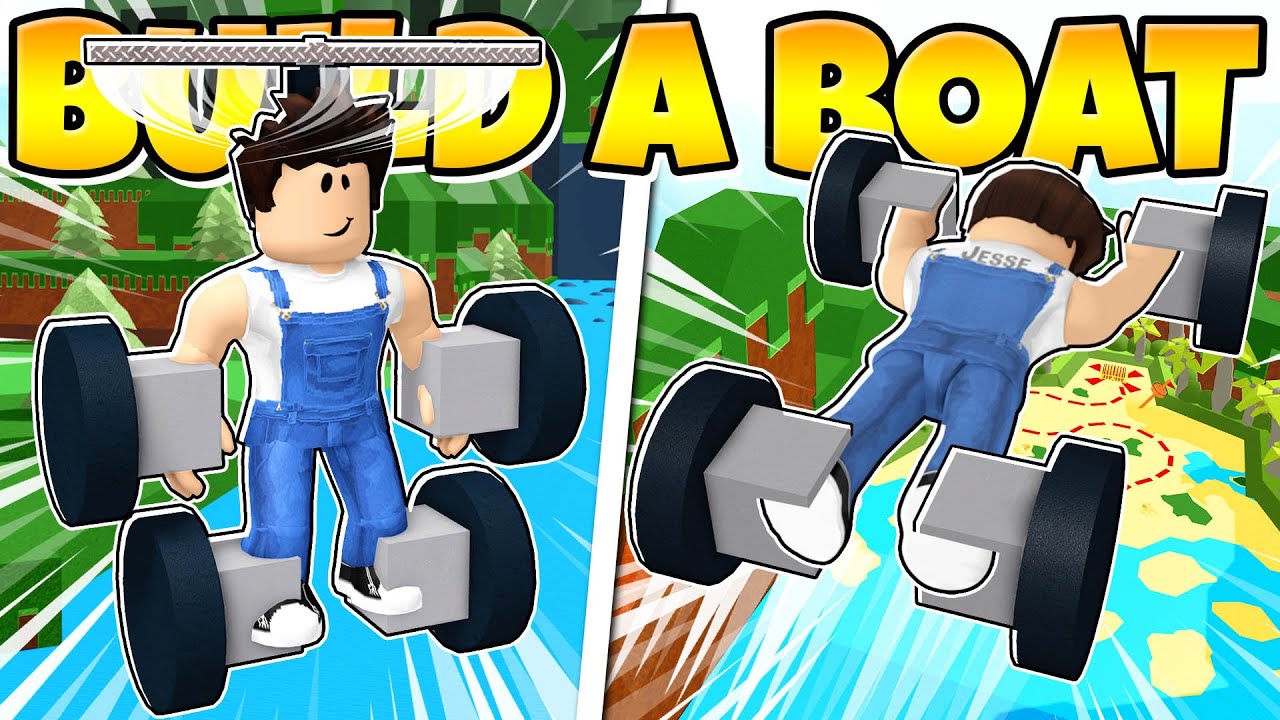 THIS GLITCH TURNS YOU INTO A CAR! Build a Boat