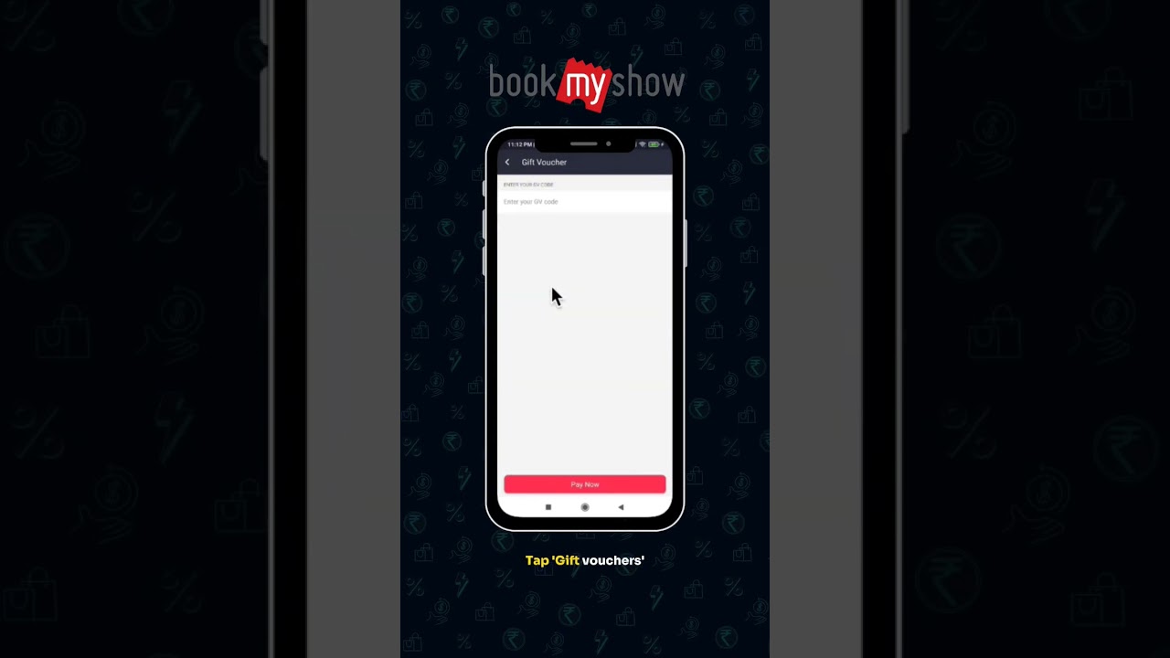 How To Reedem Gift Card On  BookMyShow.