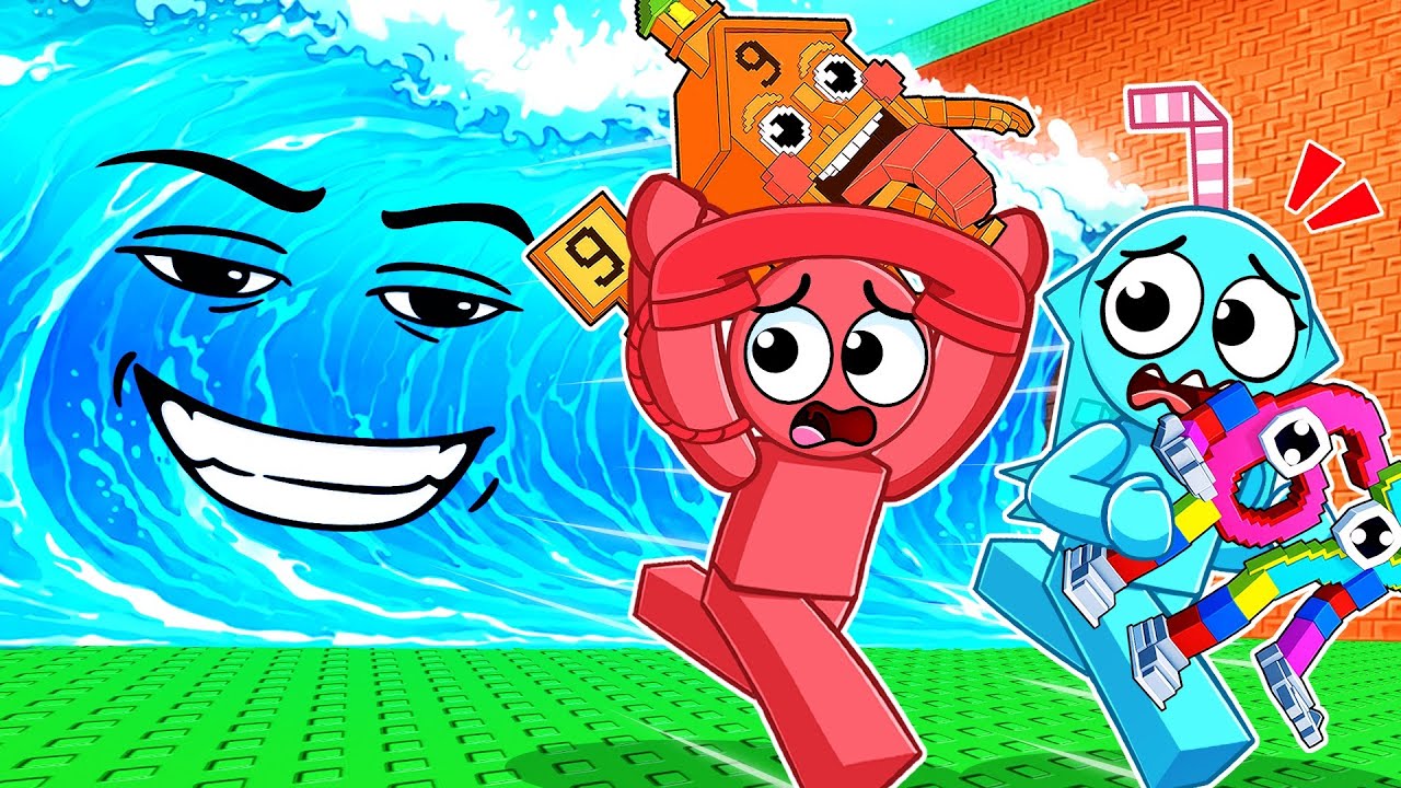 Escape The TSUNAMI For BRAINROTS in Roblox!