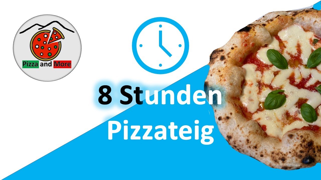 Neapolitanischer Pizzateig in 8 Stunden