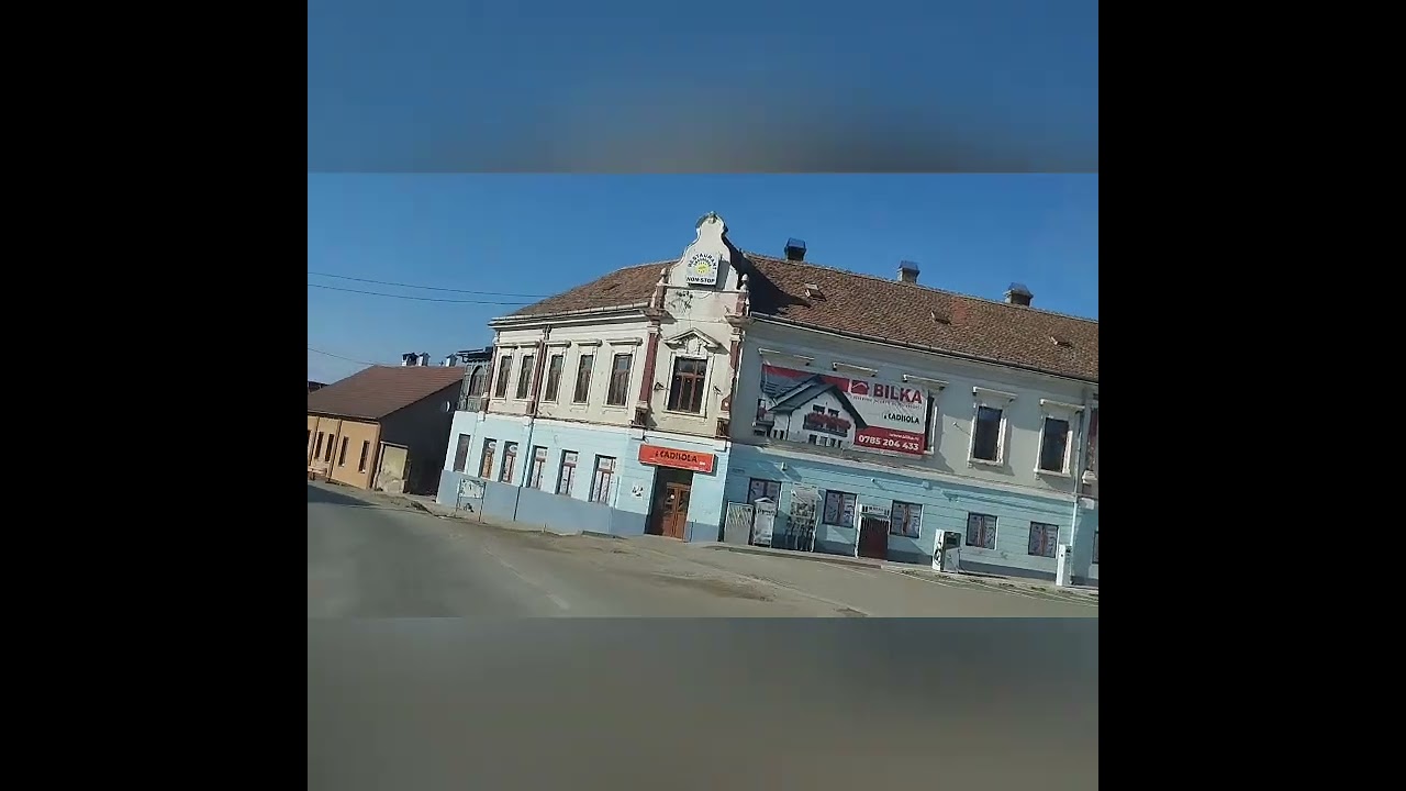 Un traseu frumos. Localitatea Apoldu de jos si orașul Miercurea Sibiului, jud Sibiu