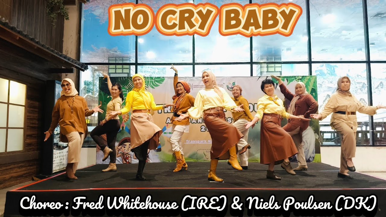 No Cry Baby - Line Dance / Choreo: Fred Whitehouse (IRE) & Niels Poulsen (DK) - January 2025