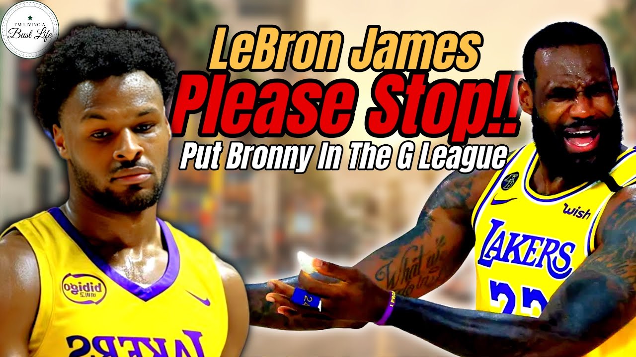 Kwame Brown: LeBron James This Has To Stop Let Bronny Stay In The G League!