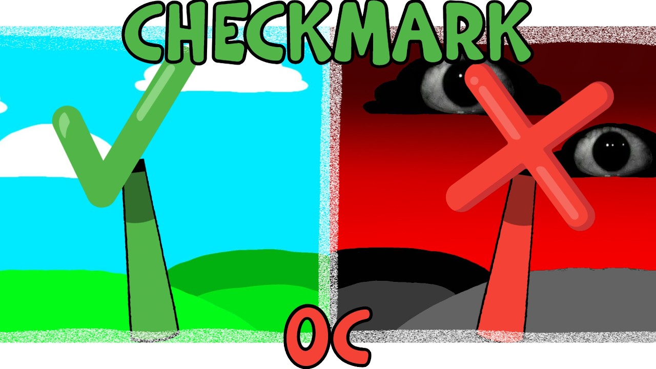 My Sprunki OC: Checkmark (Phase 2: Crossmark)
