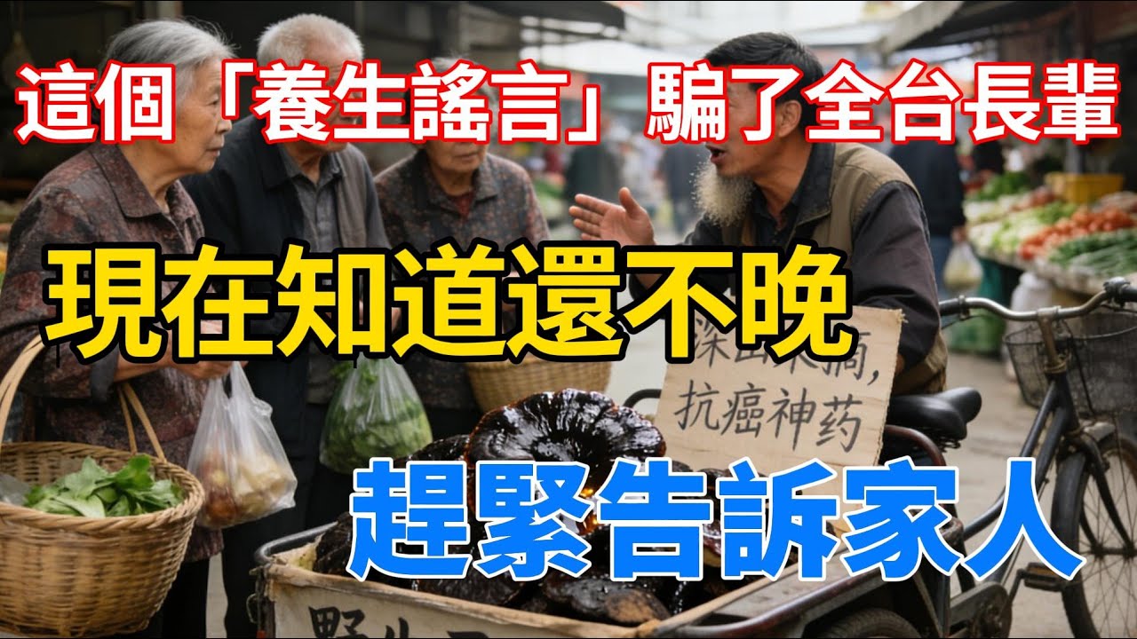 這個「養生謠言」騙了全台長輩！現在知道還不晚，趕緊告訴家人