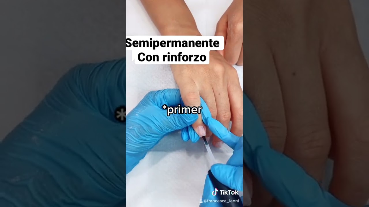#semipermanente #rinforzato #stepbystep #nails #onicotecnica