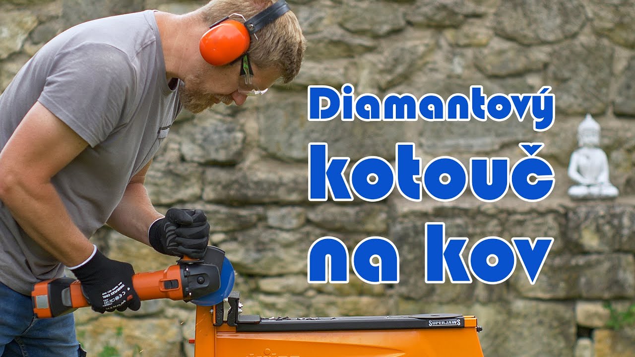 Jak funguje diamantový kotouč na kov?
