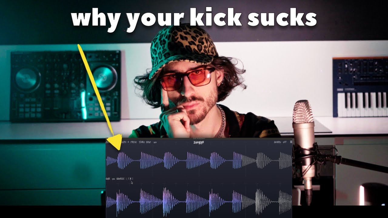 the secret to a perfect tech house kick