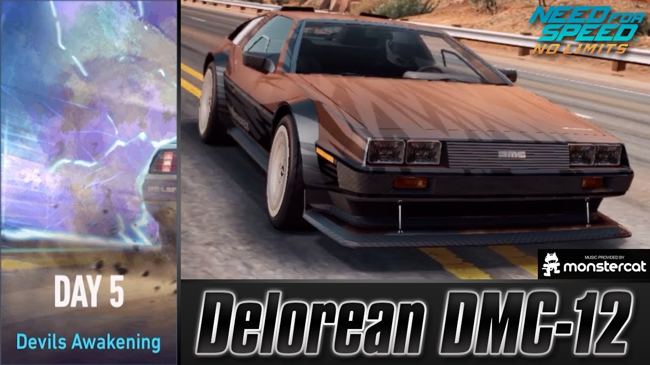 Need For Speed No Limits: DeLorean DMC-12 (The Hundreds) | Futures Past (Day 5 - Devils Awakening)