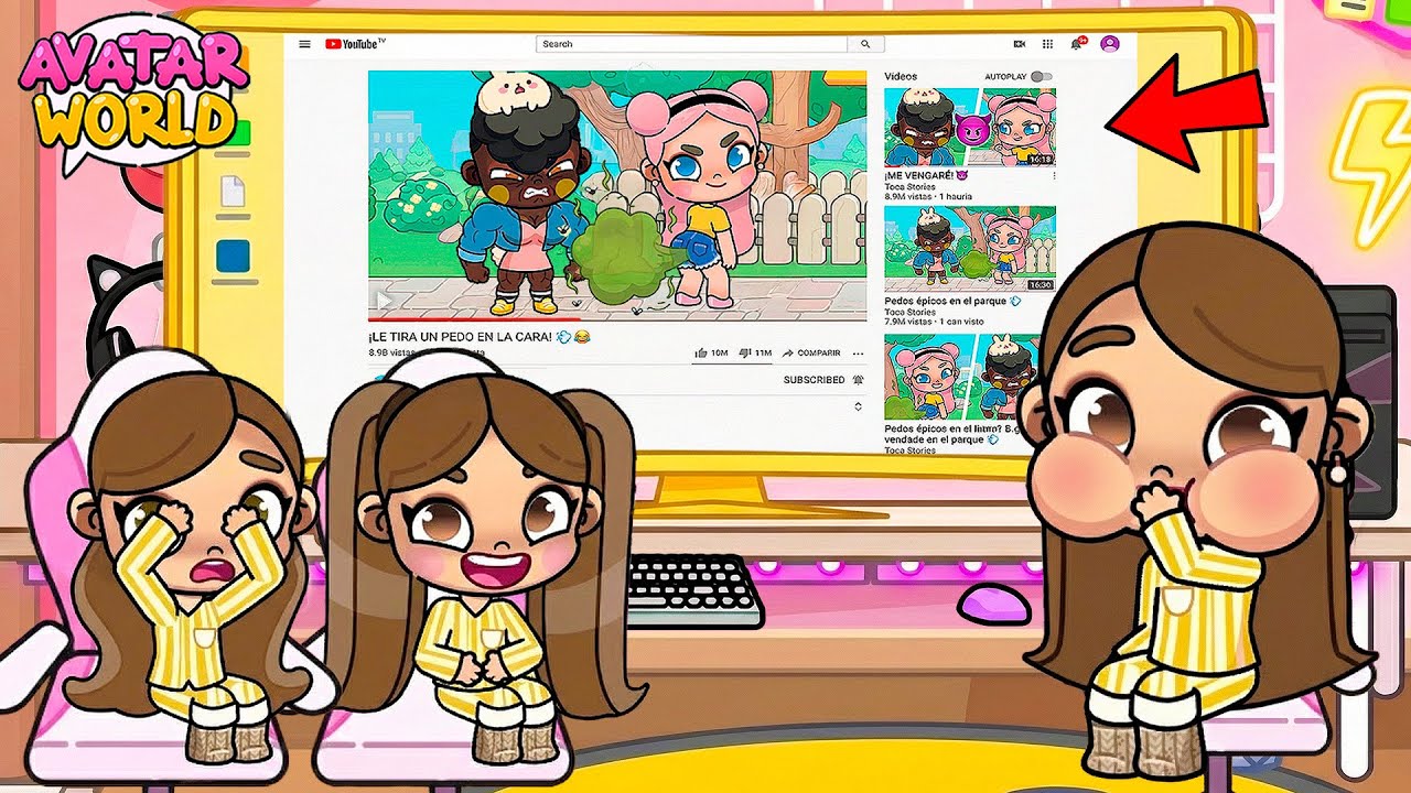 Mis Hijas Descubren los VIDEOS MAS RAROS de AVATAR WORLD 🤨