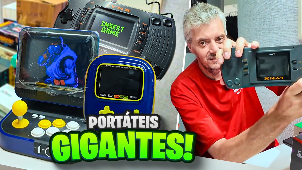 PORT&Aacute;TEIS GIGANTESCOS E VIDEOGAMES BIZARROS!