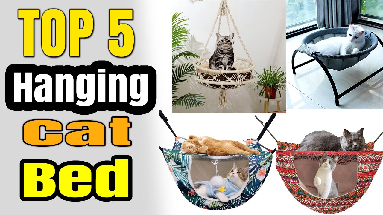 Hanging Cat Bed with stand, Cat Hammock Bed