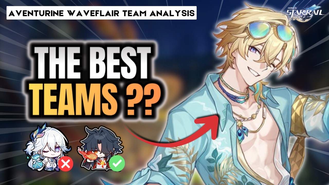 Aventurine Waveflair is the BEST elation?? Team synergies ranked | Honkai Star Rail