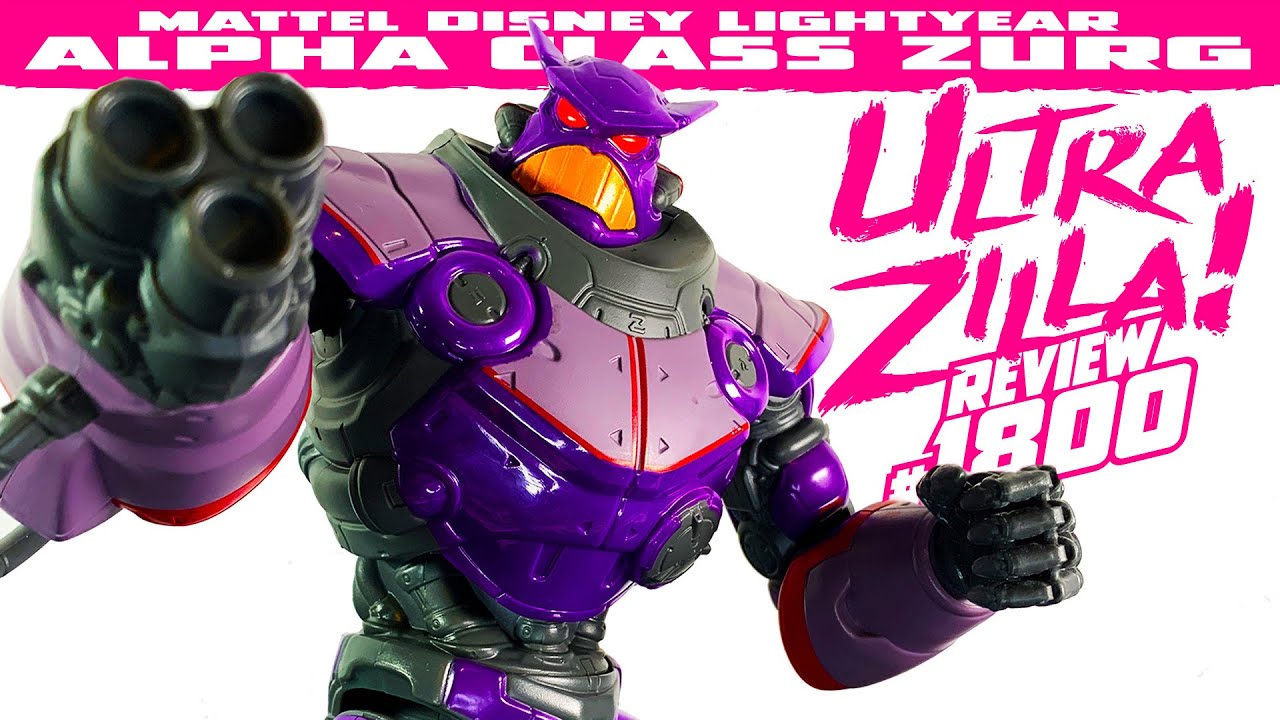 ОБЗОР АЛЬФА-КЛАССА ЗУРГ ОТ MATTEL DISNEY LIGHTYEAR!