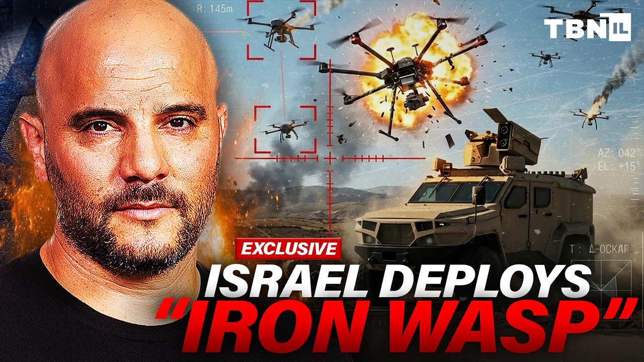 EXCLUSIVE: Israel Deploys IRON WASP Anti-Drone Defense System Against Hezbollah | TBN Israel