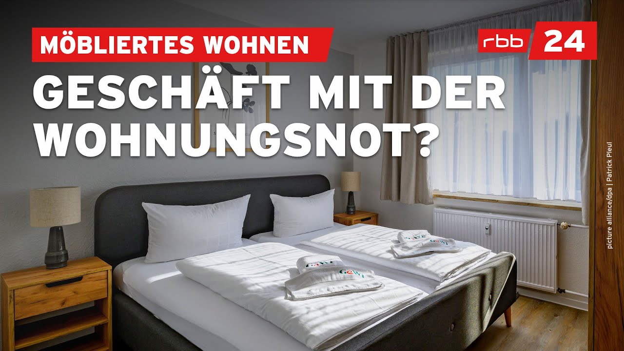 Berliner Mieterverein fordert Steuer auf m&ouml;blierte Wohnungen