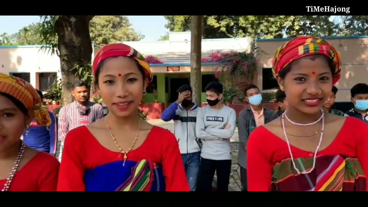 Bangladesh Hajong | beautiful girls |Hajong dress Timehajong 2021