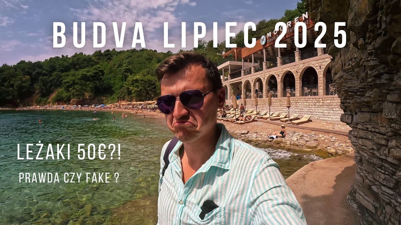 #29 Budva 2025: Leżaki po 50€?! Śniadanie, Ceny Wycieczek i Akcja Policji na Plaży!