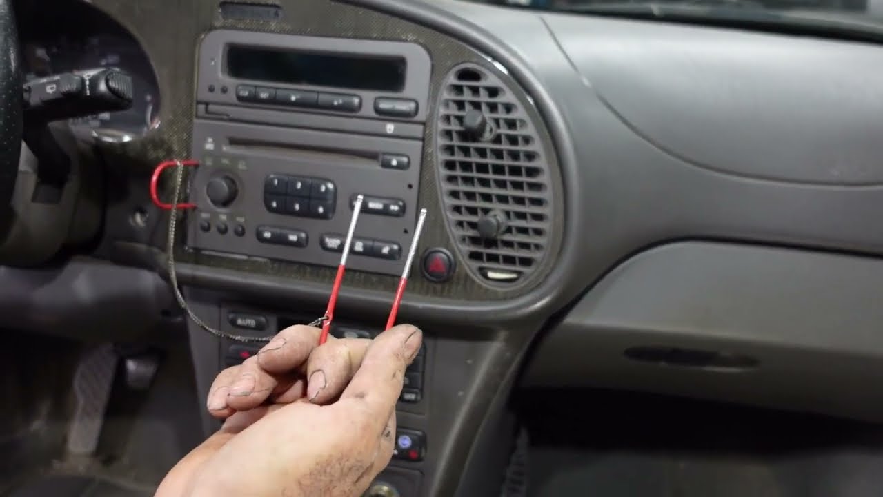 How To Remove Radio, SID & ACC Unit SAAB 9-3 1999-2002/2003CONV