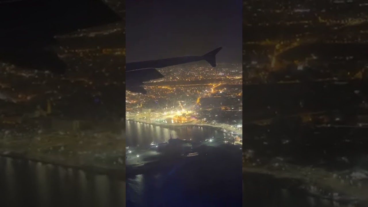 Smooth landing A320