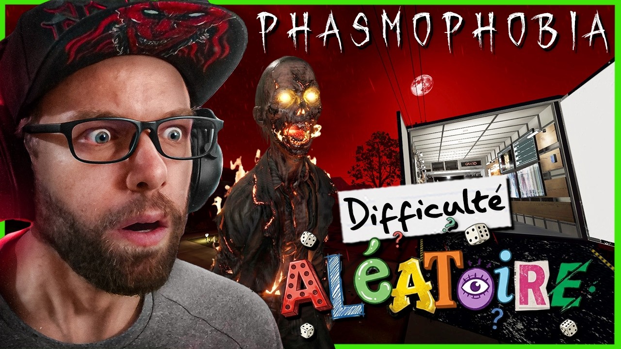 La Difficulté Aléatoire rend les Fantômes Surpuissants.. | Phasmophobia FR