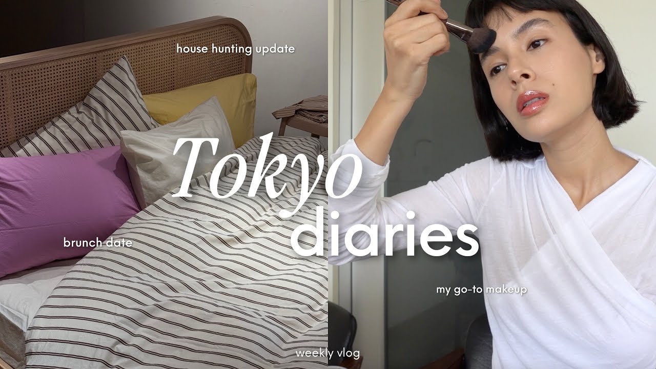 【1週間Vlog】夫婦ブランチ・蚤の市・お気に入り香水紹介♡展示会・セカンドハウス内見・夏休みパッキング＆ヘッドスパ🌿