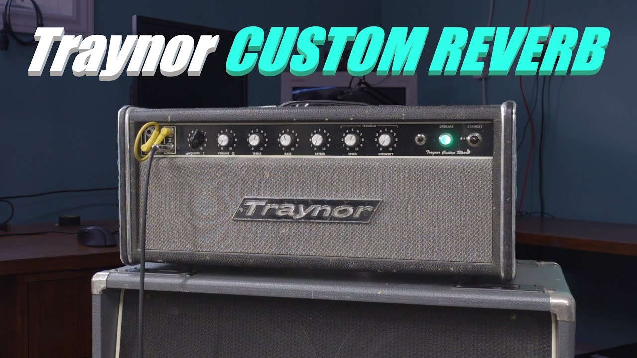 Traynor Custom Reverb, Circuit Overview and Quick Cap Change.